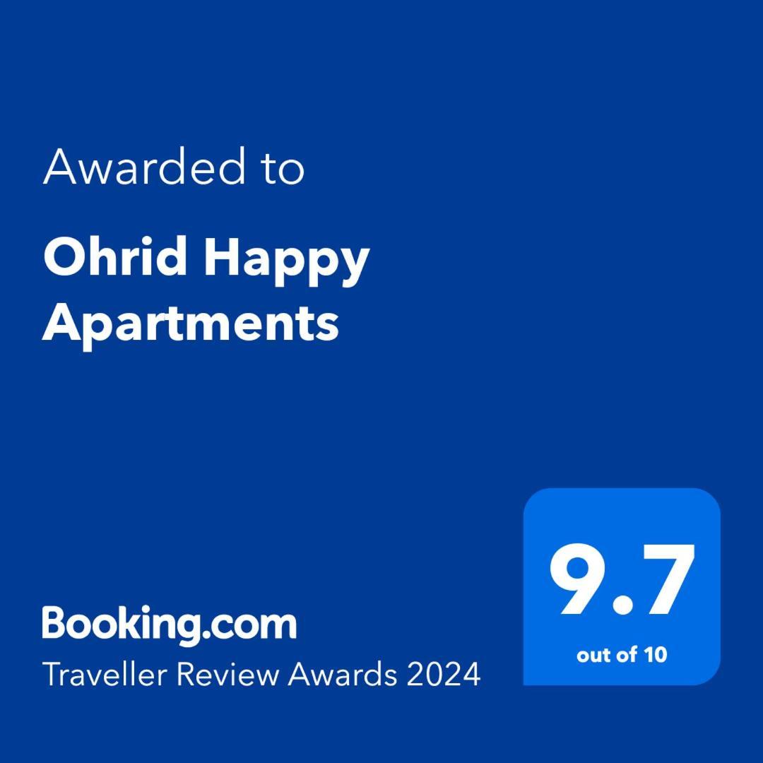 Ohrid Happy Apartments Extérieur photo